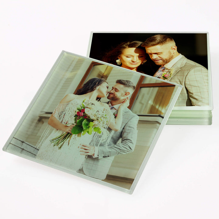 Personalised Glass Coaster -Square