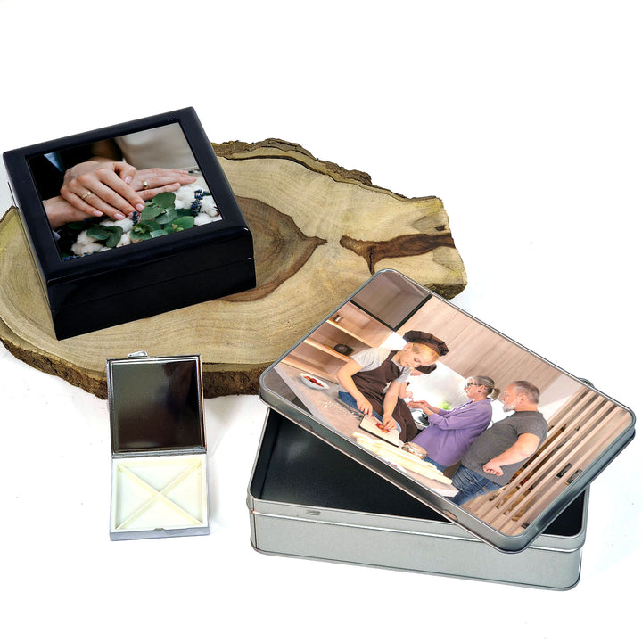 Personalised Boxes and Tins